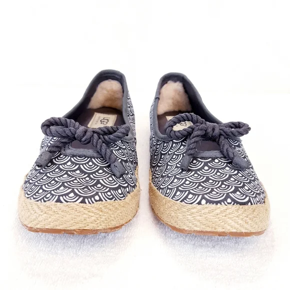 UGG SLIP ON FLATS ESPADRILLES - Picture 9 of 16